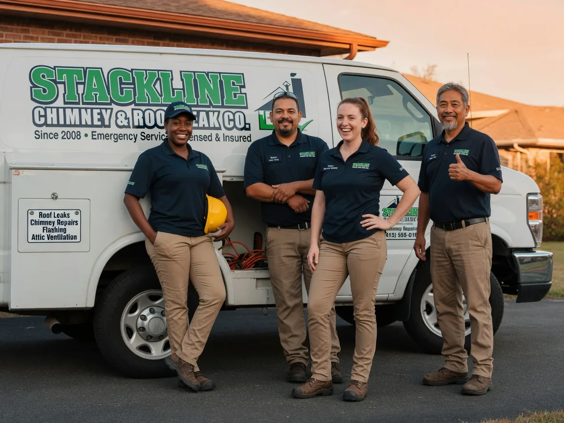 Chimney flashing repair company in Wichita Falls, TX